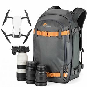 תיק גב אפור Lowepro Whistler BP 350 AW II