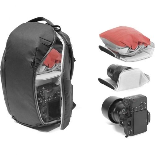 תיק גב Peak Design Everyday Backpack Zip 15L Black