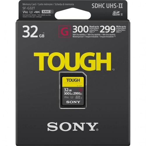 Sony 32GB SF-G Tough Series UHS-II SDHC