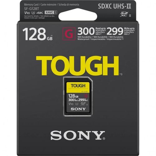 Sony 128GB SF-G Tough Series UHS-II SDXC
