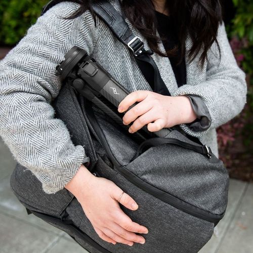 חצובת סיבי פחמן - Peak Design Carbon Fiber Travel Tripod