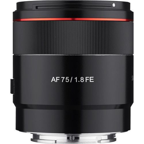 עדשה קבועה סמיאנג - Samyang AF 75mm f/1.8 FE Lens for Sony E