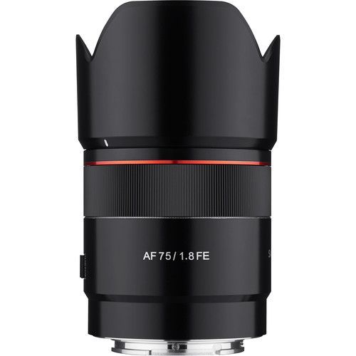 עדשה קבועה סמיאנג - Samyang AF 75mm f/1.8 FE Lens for Sony E