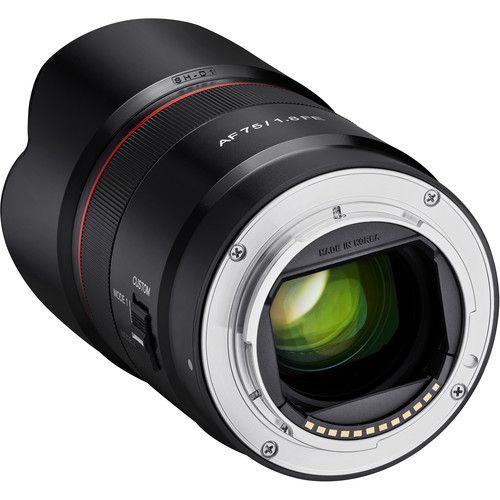 עדשה קבועה סמיאנג - Samyang AF 75mm f/1.8 FE Lens for Sony E
