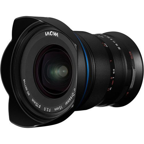 עדשת לאווה - Venus Optics Laowa 15mm f/2 Zero-D Lens for Nikon Z