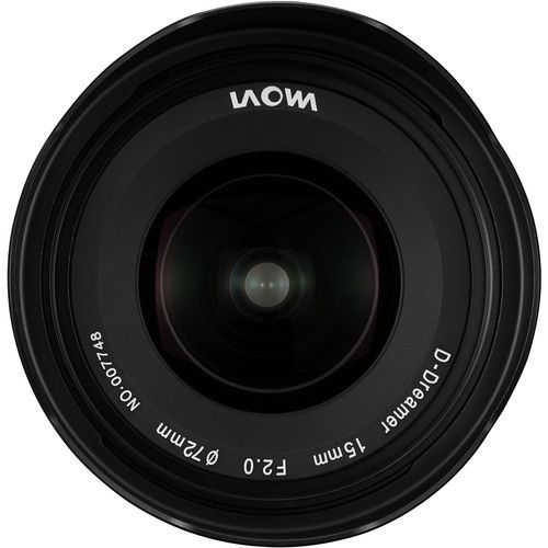 עדשת לאווה - Venus Optics Laowa 15mm f/2 Zero-D Lens for Nikon Z