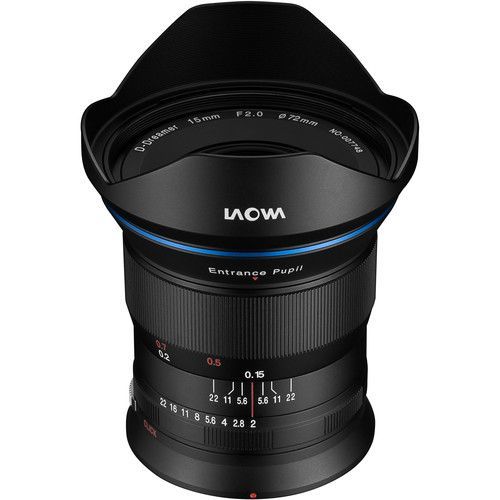 עדשת לאווה - Venus Optics Laowa 15mm f/2 Zero-D Lens for Canon RF