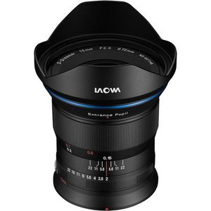 עדשת לאווה - Venus Optics Laowa 15mm f/2 Zero-D Lens for Canon RF