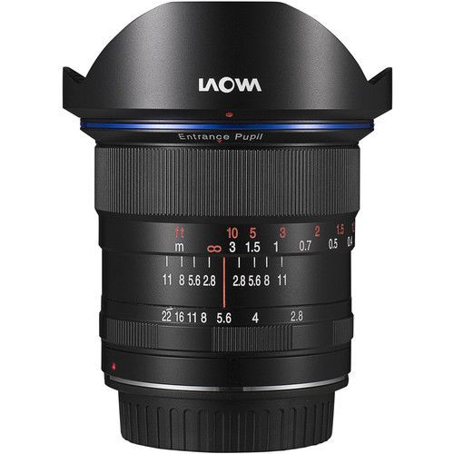 עדשת לאווה - Venus Optics Laowa 12mm f/2.8 Zero-D Lens for Canon EF