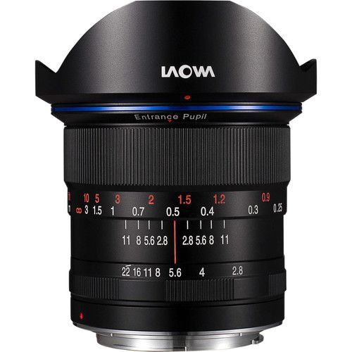 עדשת לאווה - Venus Optics Laowa 12mm f/2.8 Zero-D Lens for Canon EF