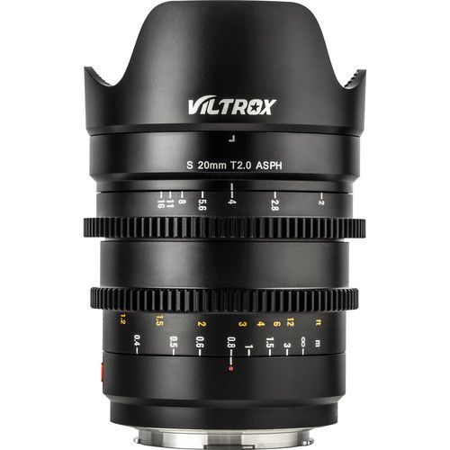 עדשת סינמה וילטרוקס - Viltrox S 20mm T2.0 Cine for L-Mount
