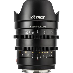 עדשת סינמה וילטרוקס - Viltrox S 20mm T2.0 Cine for L-Mount