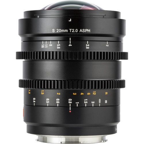 עדשת סינמה וילטרוקס - Viltrox S 20mm T2.0 Cine for L-Mount