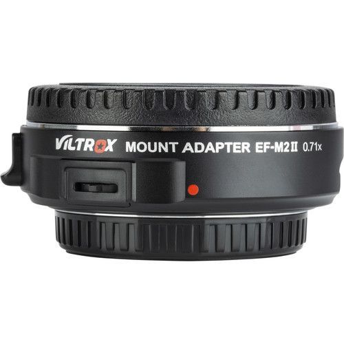 מתאם וילטרוקס - Viltrox EF-M2 II Canon EF Lens to Micro Four Thirds Camera Mount Adapter