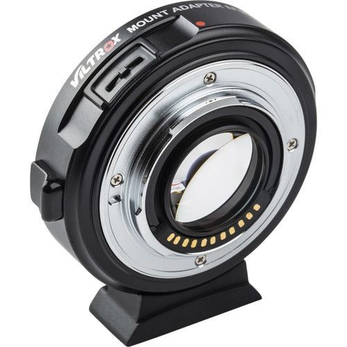 מתאם וילטרוקס - Viltrox EF-M2 II Canon EF Lens to Micro Four Thirds Camera Mount Adapter