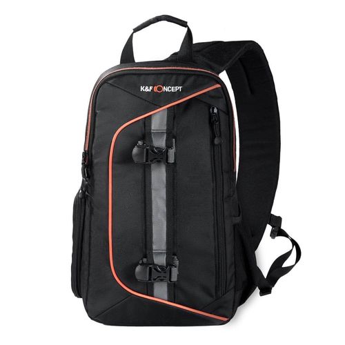 תיק סלינג לצילום - K&F Concept KF13.050 Travel Photography Sling Bag Backpack (black)