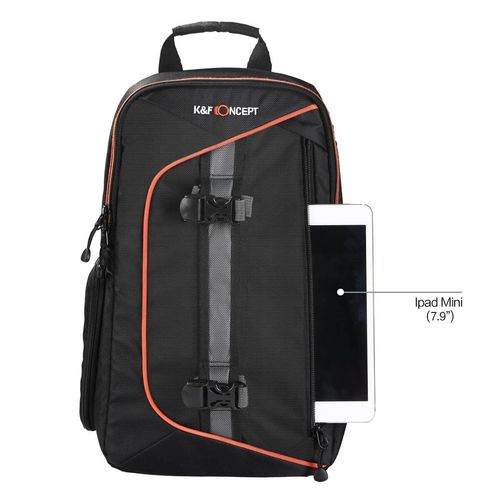 תיק סלינג לצילום - K&F Concept KF13.050 Travel Photography Sling Bag Backpack (black)