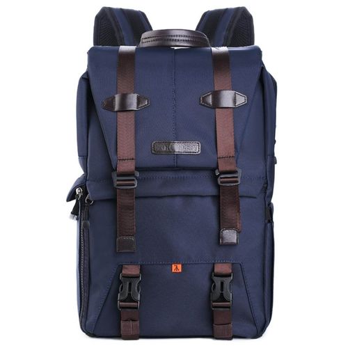 תיק גב לצילום לשימוש רב תכליתי - K&F Concept KF13.087 Travel Backpack for Outdoor Photography Waterproof (Deep blue)