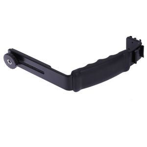 ידית אחיזה - Camera Gimbal Flash L Bracket with Cold Shoe Adapter