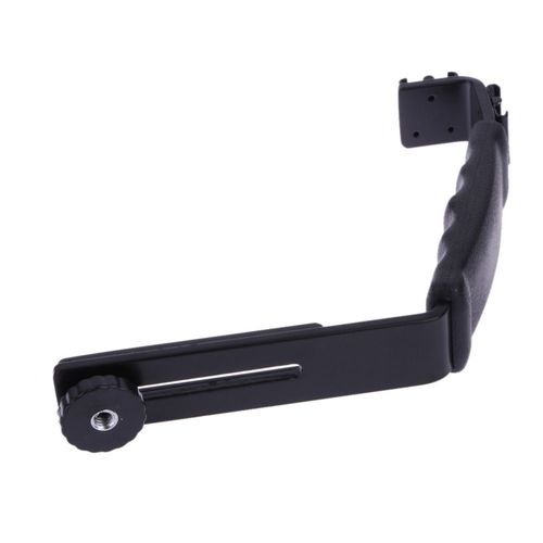 ידית אחיזה - Camera Gimbal Flash L Bracket with Cold Shoe Adapter ...