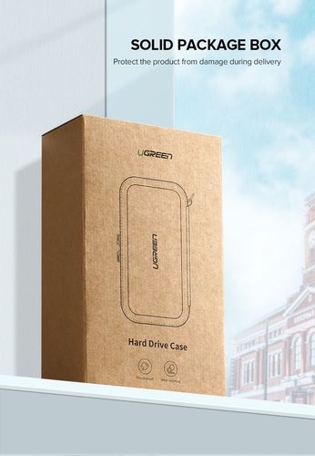 נרתיק קשיח גדול Ugreen Hard Case (L)