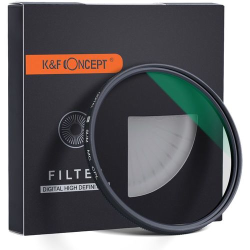 פילטר - K&F Concept HD Slim MC CPL Filter 46mm