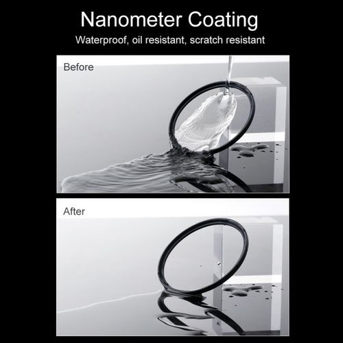 פילטר - K&F Concept Nano-X Super Hard MC UV Filter 58mm