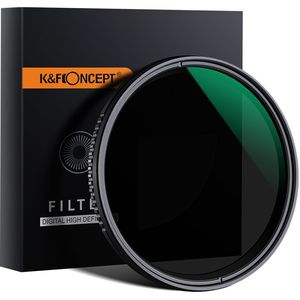 פילטר - K&F Concept NDX ND8-ND2000 Variable Fader Filter 40.5mm