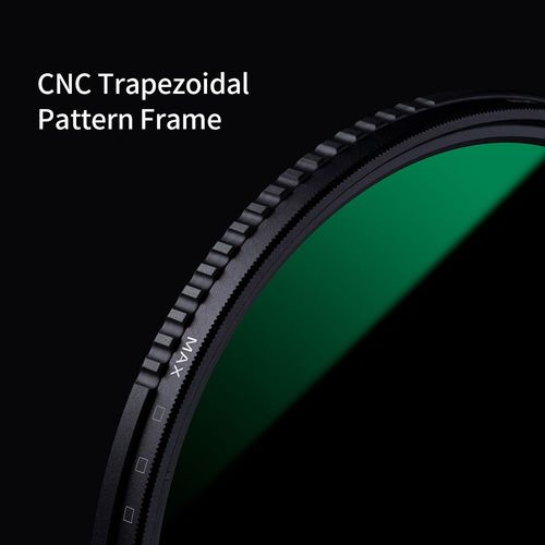 פילטר - K&F Concept NDX ND8-ND2000 Variable Fader Filter 62mm