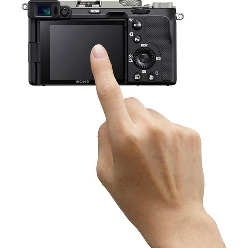(Sony Alpha a7C Body (Silver - גוף בלבד
