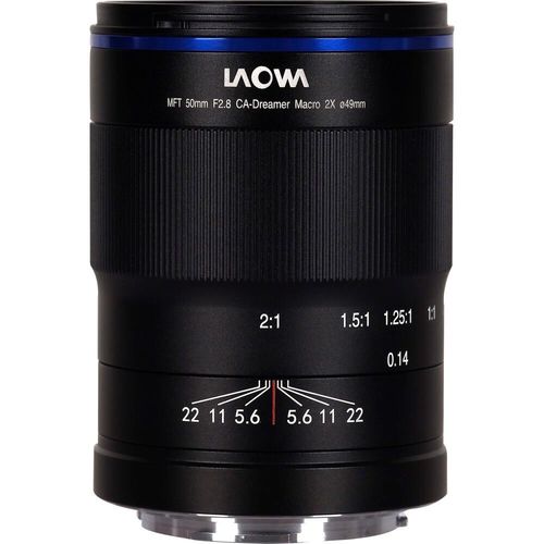 עדשת לאווה - Venus Optics Laowa 50mm f/2.8 2X Ultra Macro APO Lens for Micro Four Thirds