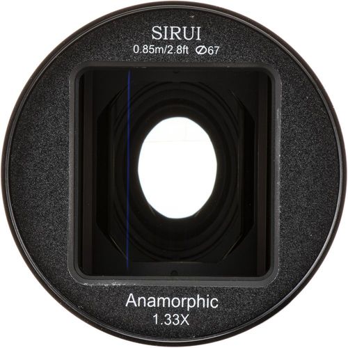 עדשה אנמורפית Sirui 50mm f/1.8 Anamorphic 1.33x (MFT Mount)