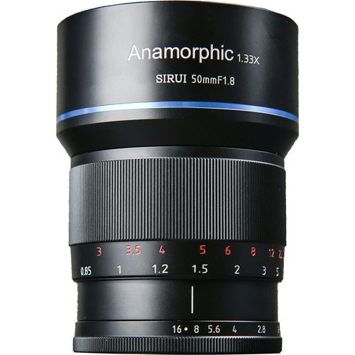 עדשה אנמורפית Sirui 50mm f/1.8 Anamorphic 1.33x (MFT Mount)
