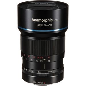 עדשה אנמורפית Sirui 50mm f/1.8 Anamorphic 1.33x (Sony E Mount)