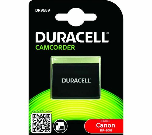 סוללת דורסל Duracell DR9689 for Canon BP-808