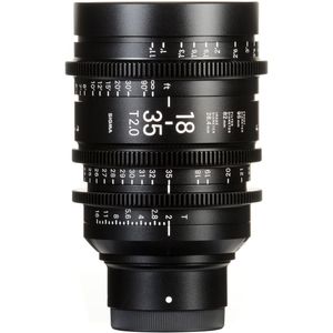 עדשת סינמה Sigma 18-35mm T2 High-Speed Zoom Sony E