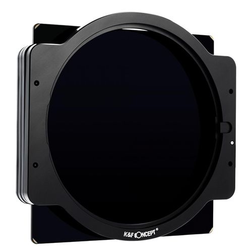 תופסן לפילטרים מרובעים - K&F Concept 100mm Square Filter Holder Kit with 8pcs Adapter Rings