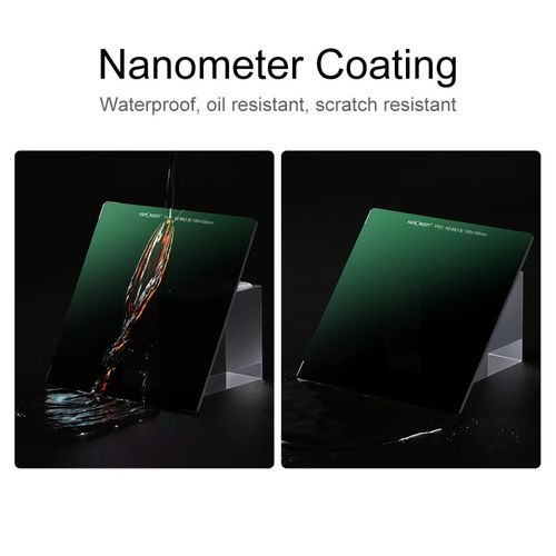 פילטר מרובע - K&F Concept ND64 100x100mm 6 Stop Neutral Density Square Filter