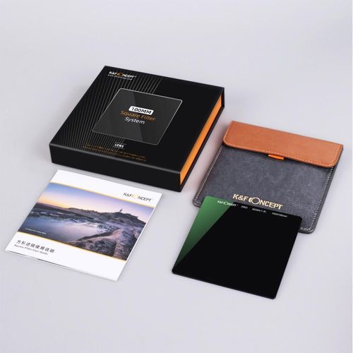 פילטר מרובע - K&F Concept ND64 100x100mm 6 Stop Neutral Density Square Filter
