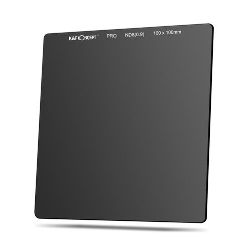 פילטר מרובע - K&F Concept ND8 100x100mm 3 Stop Neutral Density Square Filter