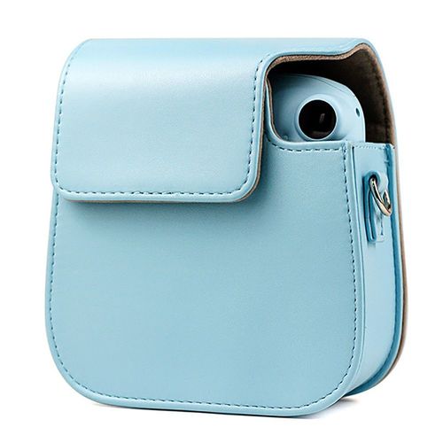 נרתיק נשיאה בצבע תכלת למצלמות פיתוח מיידי Instax Mini 11 / 12