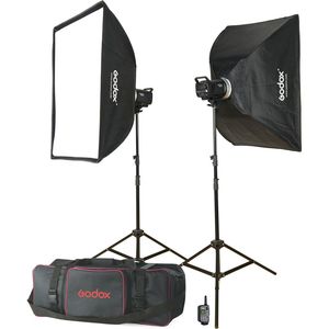 קיט 2 פלאשים סטודיו Godox MS300-F