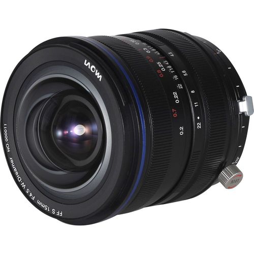 עדשה Venus Optics Laowa 15mm f/4.5 Zero-D Shift Lens for Sony E