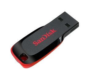 זיכרון נייד SanDisk Cruzer Blade USB 64GB