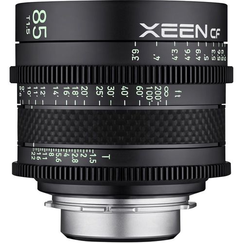 עדשת סינמה Samyang XEEN CF 85mm T1.5 Pro Cine for Panasonic/Olympus MFT