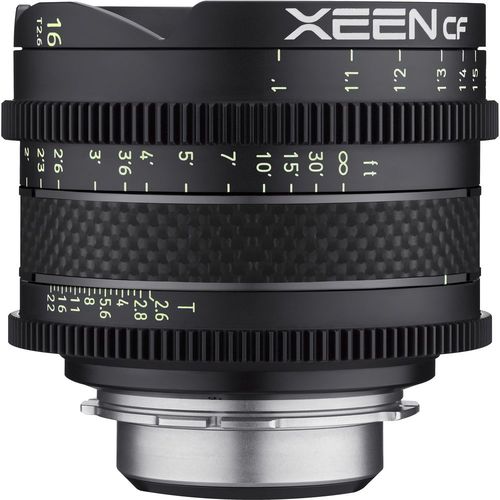 עדשת סינמה Samyang XEEN CF 16mm T2.6 for Nikon F