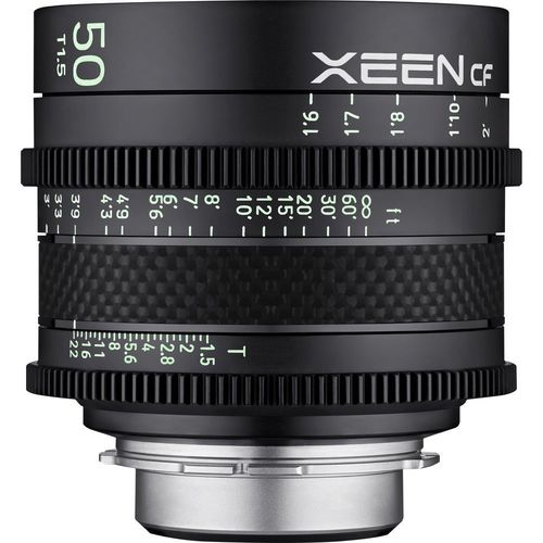 עדשת סינמה Samyang XEEN CF 50mm T1.5 Pro Cine for Red/ARRI PL