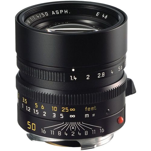 עדשה Leica Summilux-M 50mm f/1.4 ASPH Black (Made in Germany)