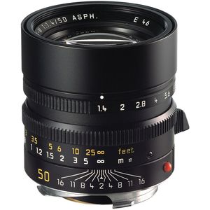 עדשה Leica Summilux-M 50mm f/1.4 ASPH Black (Made in Germany)