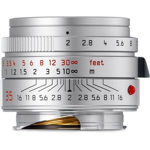 עדשה Leica Summicron-M 35mm f/2 ASPH Silver